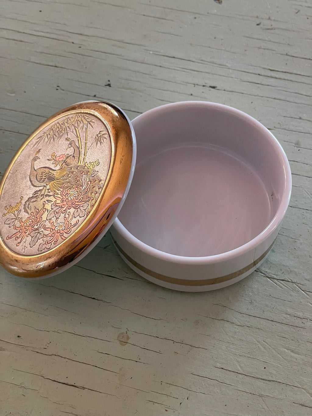 The Art of Chokin Trinket Dish