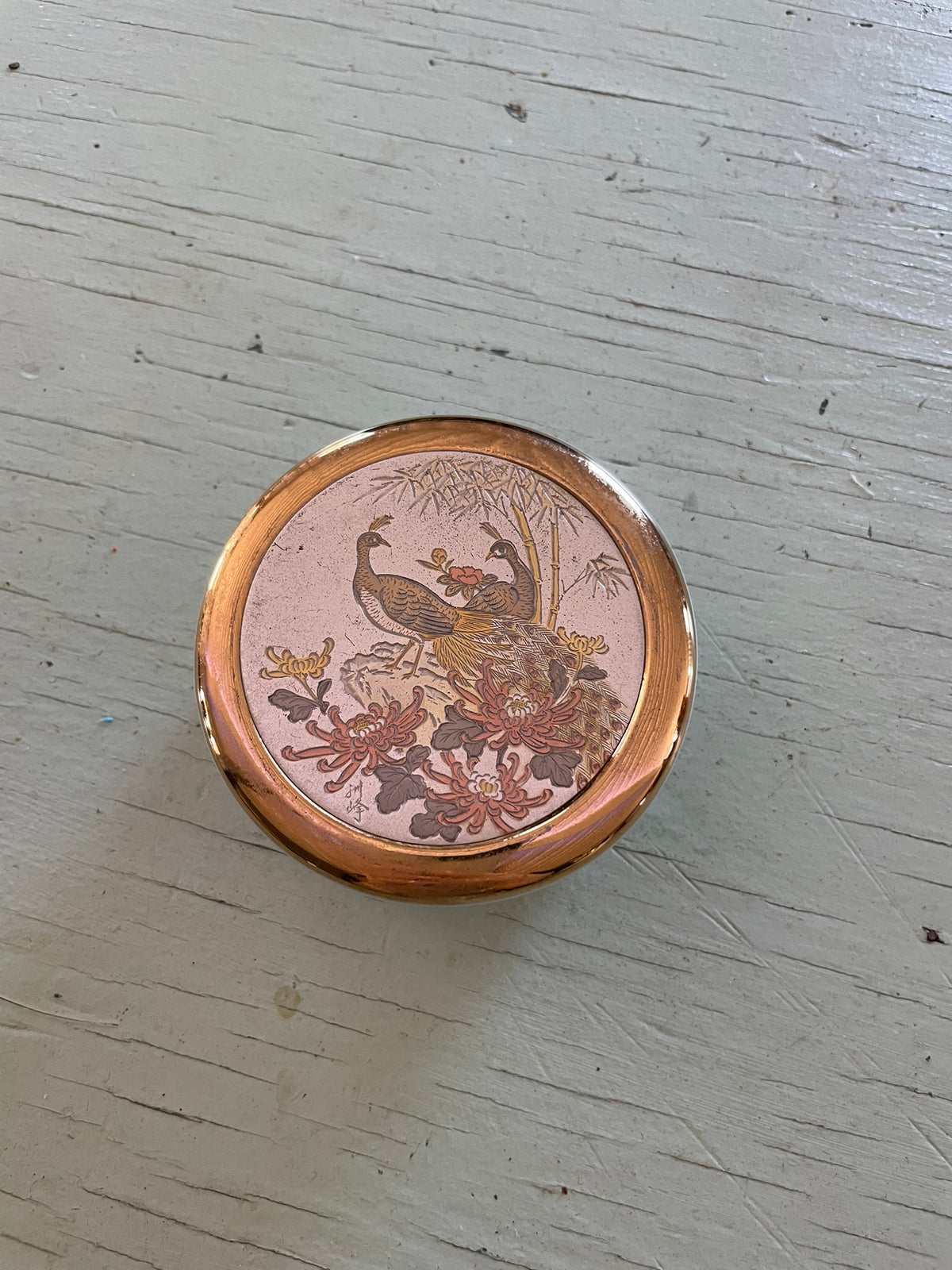 The Art of Chokin Trinket Dish