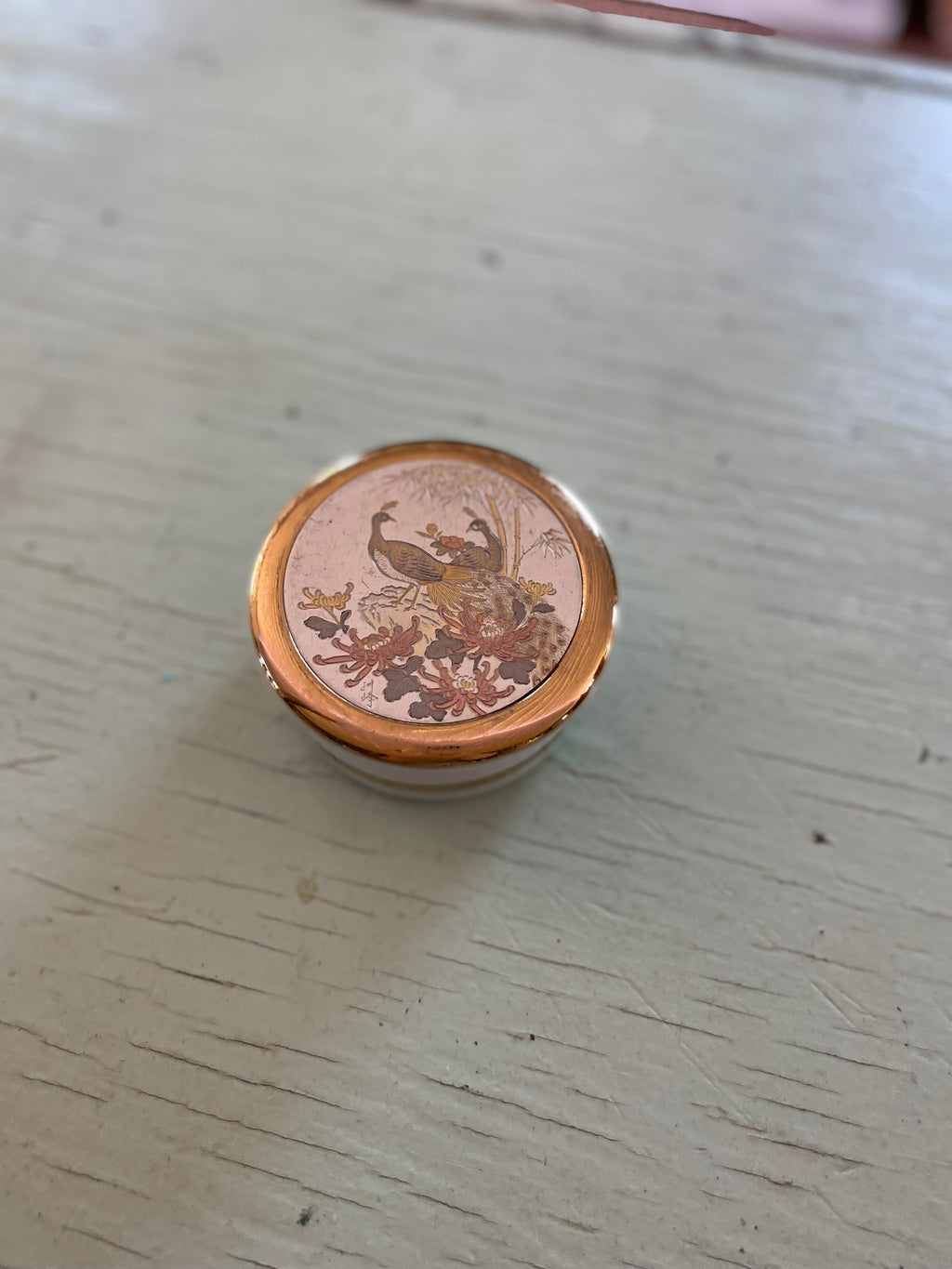The Art of Chokin Trinket Dish