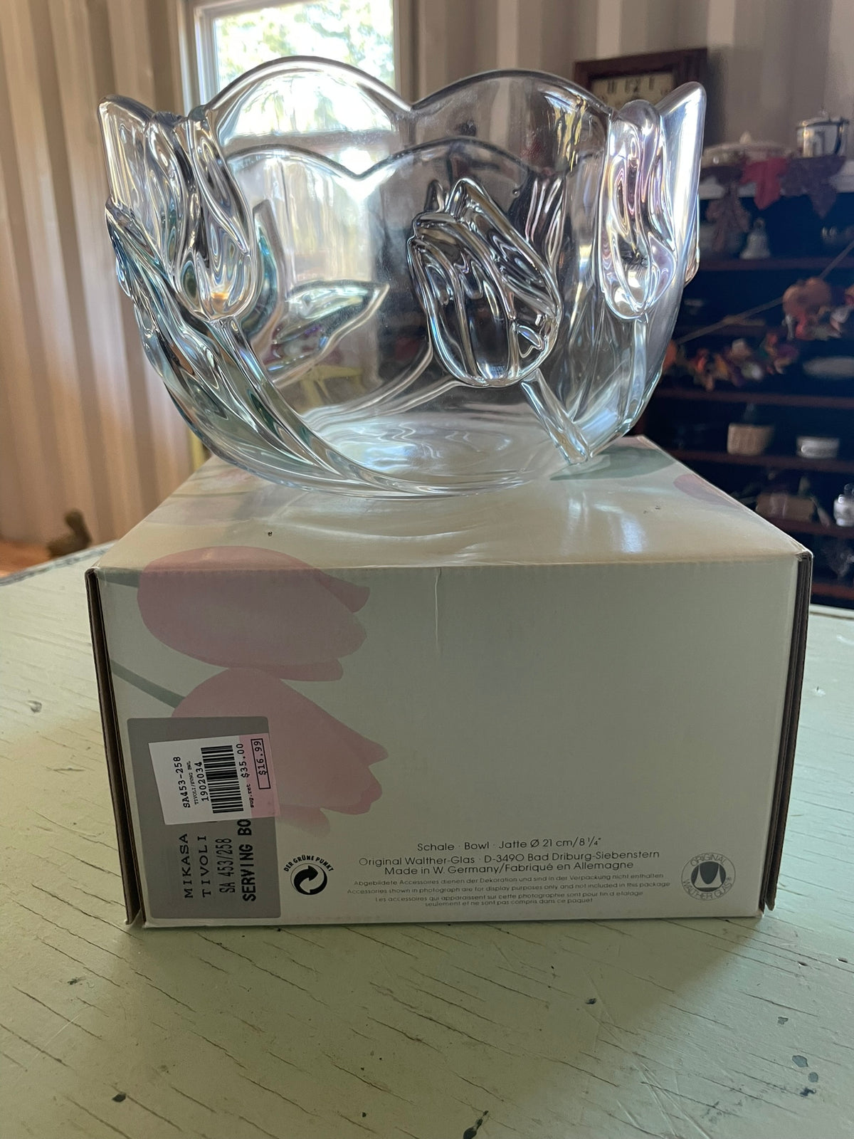 Mikasa Tivoli Tulip Serving Bowl - with original box!