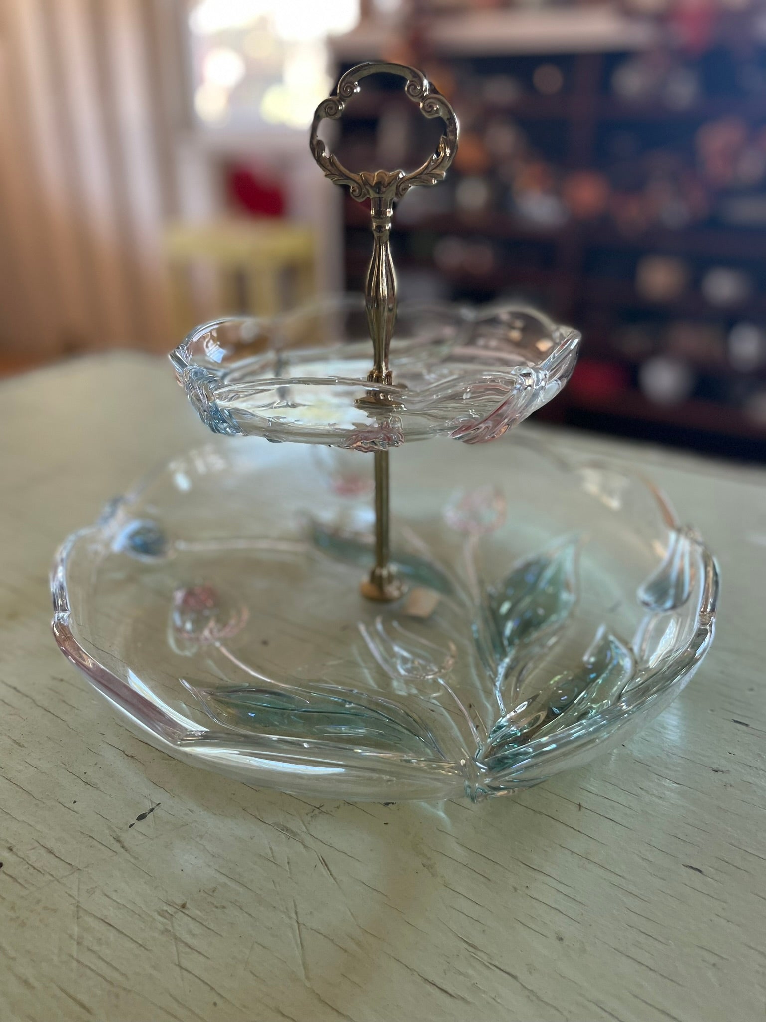 Mikasa Two Tier Tivoli Tidbit Server - with original sticker