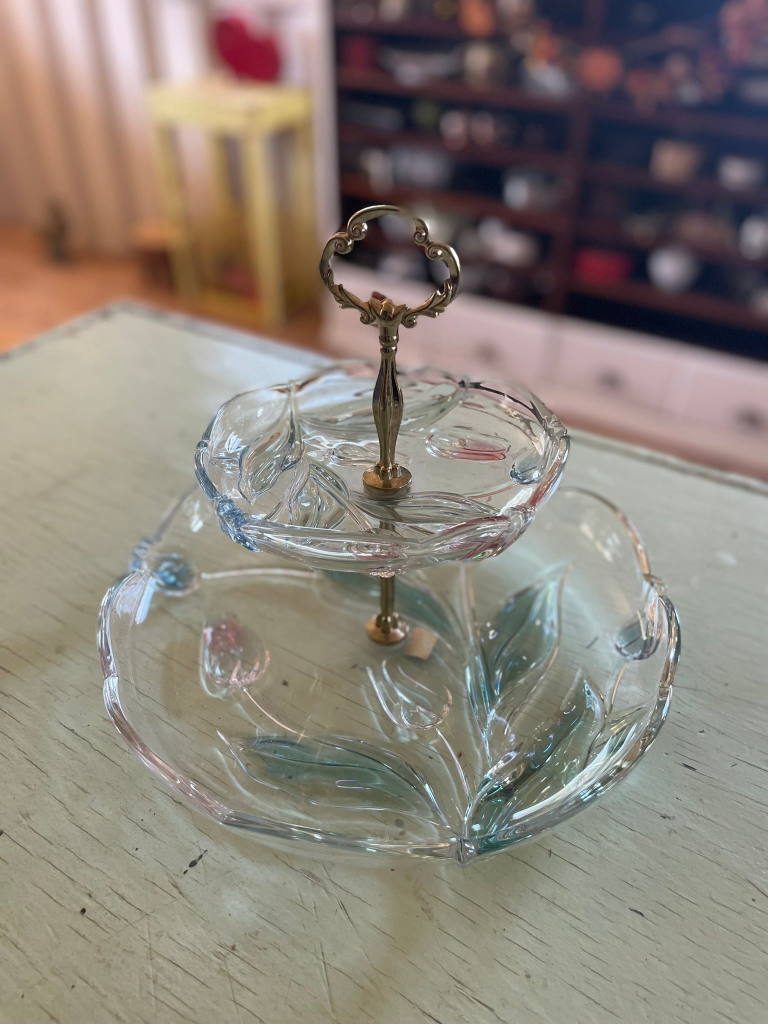Mikasa Two Tier Tivoli Tidbit Server - with original sticker
