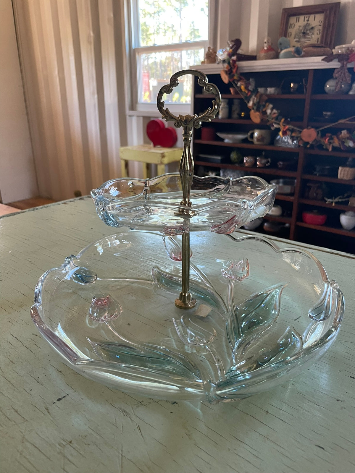 Mikasa Two Tier Tivoli Tidbit Server - with original sticker