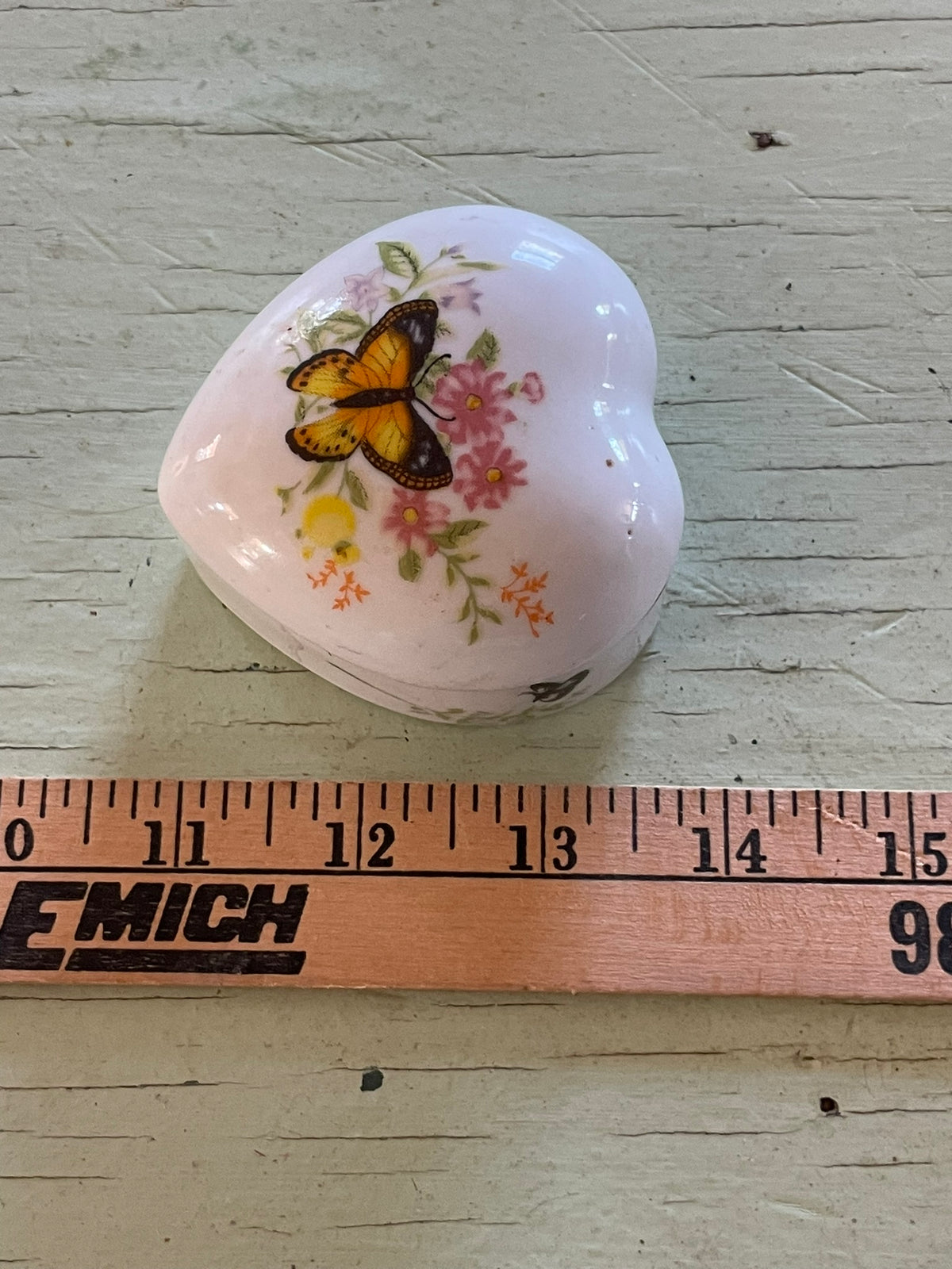 Floral Heart Trinket Box