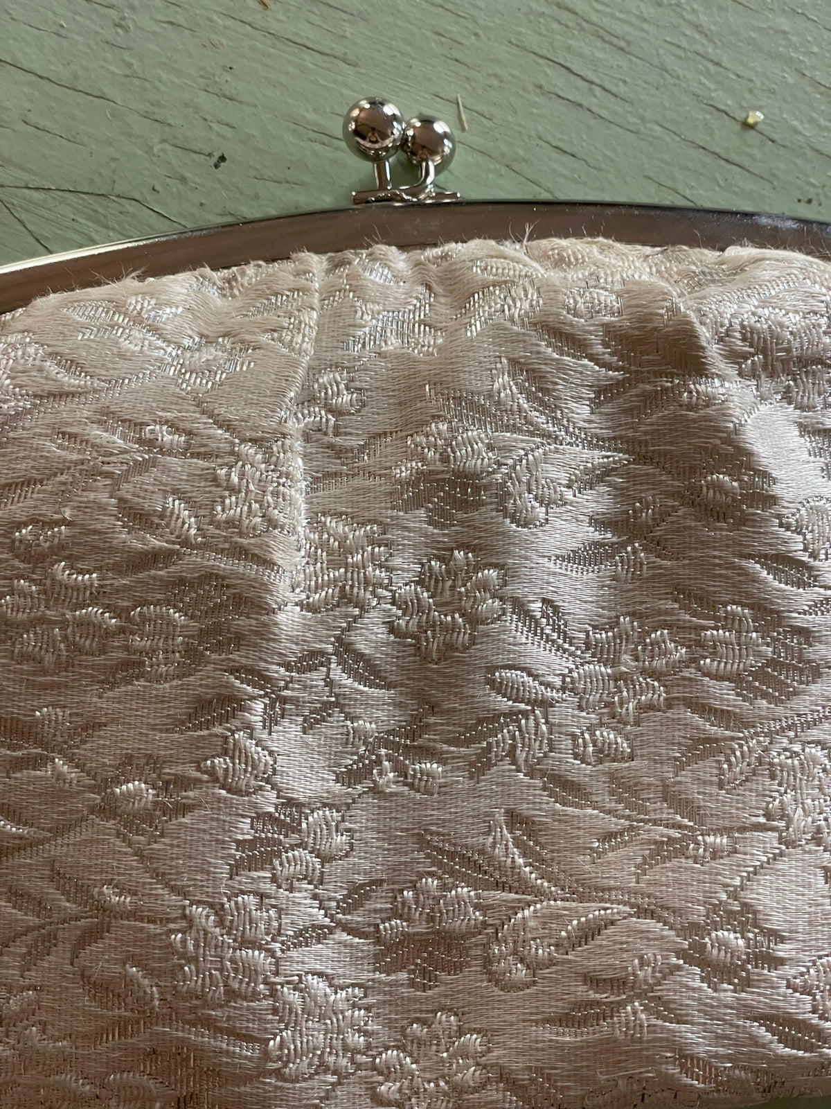 Vintage clutch with mini coin purse