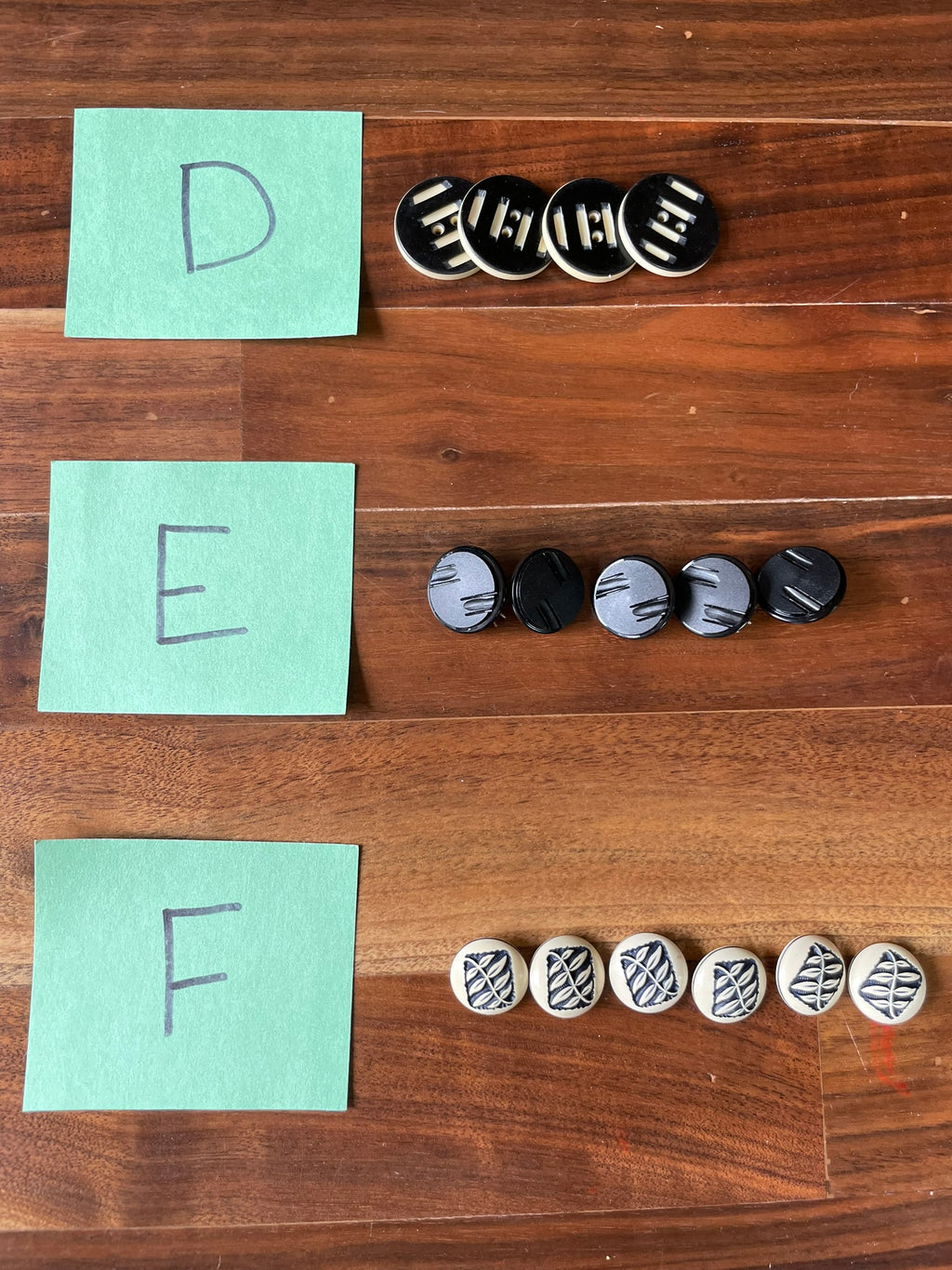 Button Sets - 1