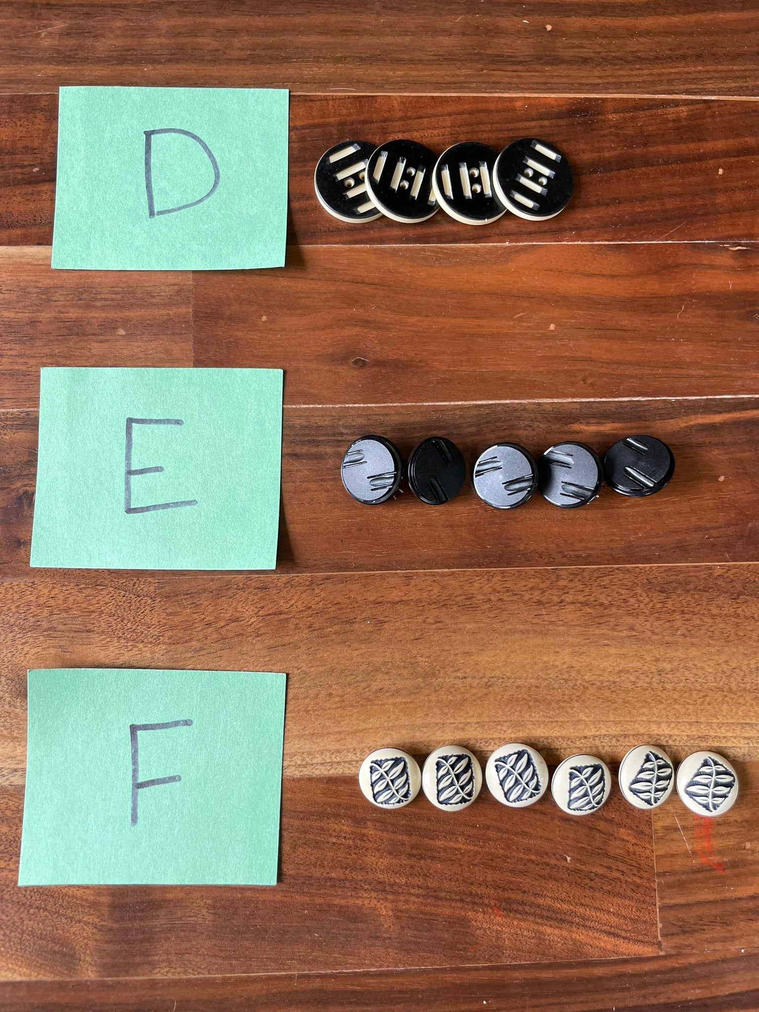 Button Sets - 1