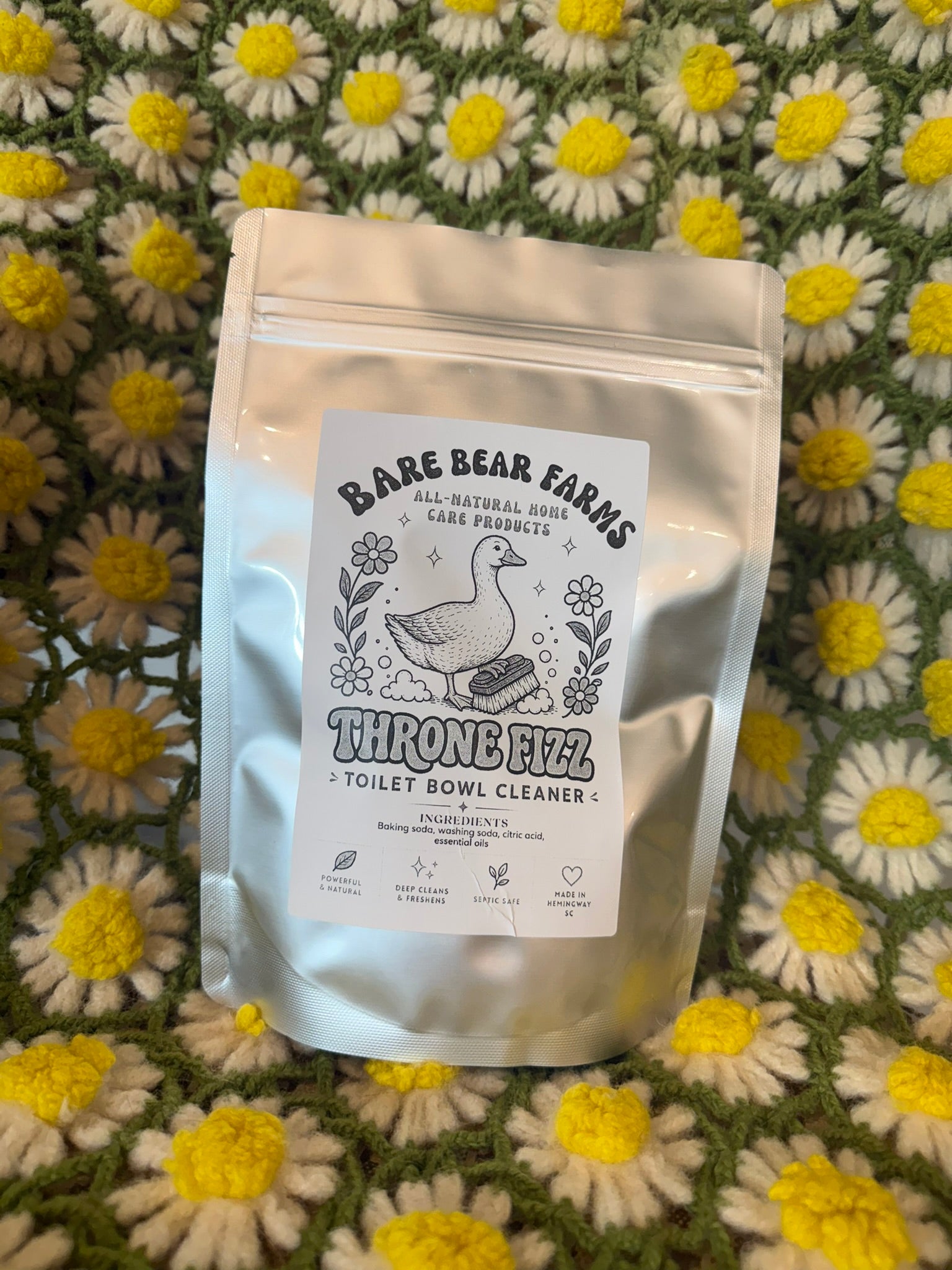 All Natural Throne Fizz - Toilet Bowl Cleaner