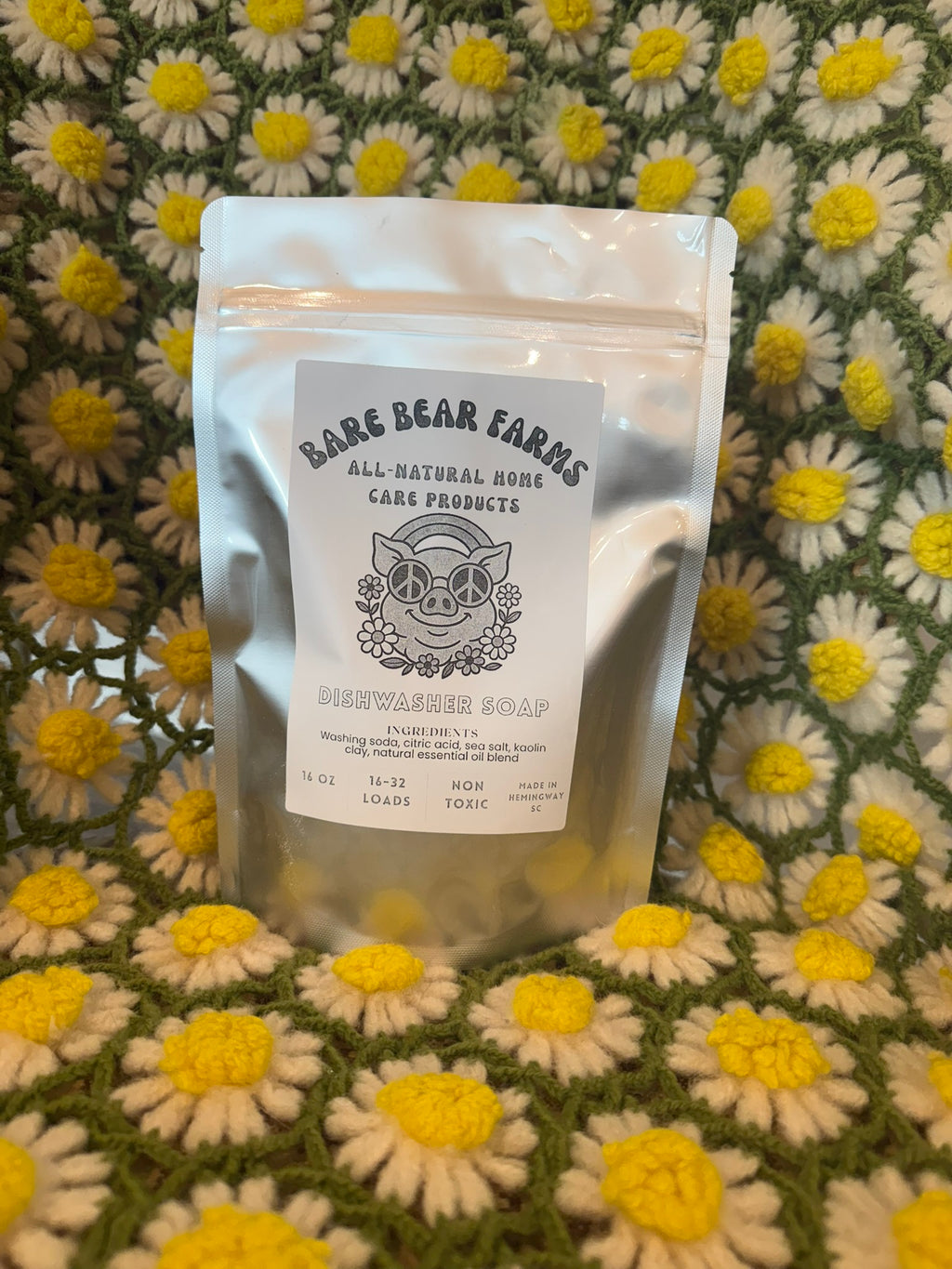 All Natural Dishwasher Soap Powder