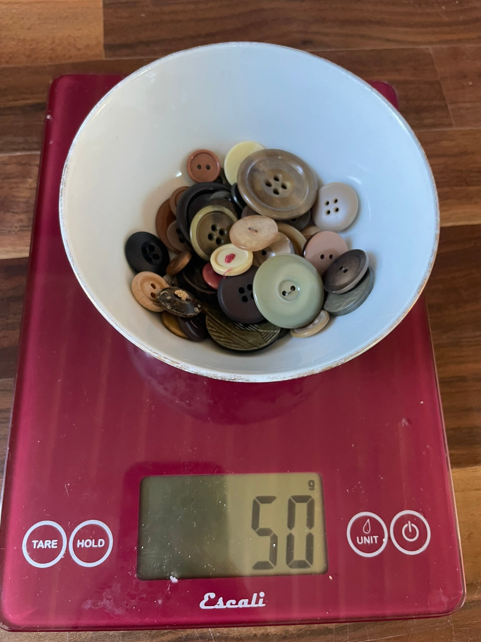 Bulk Buttons: Brown/Medium Tones