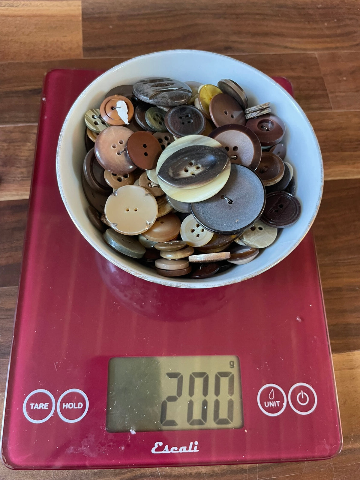 Bulk Buttons: Brown/Medium Tones