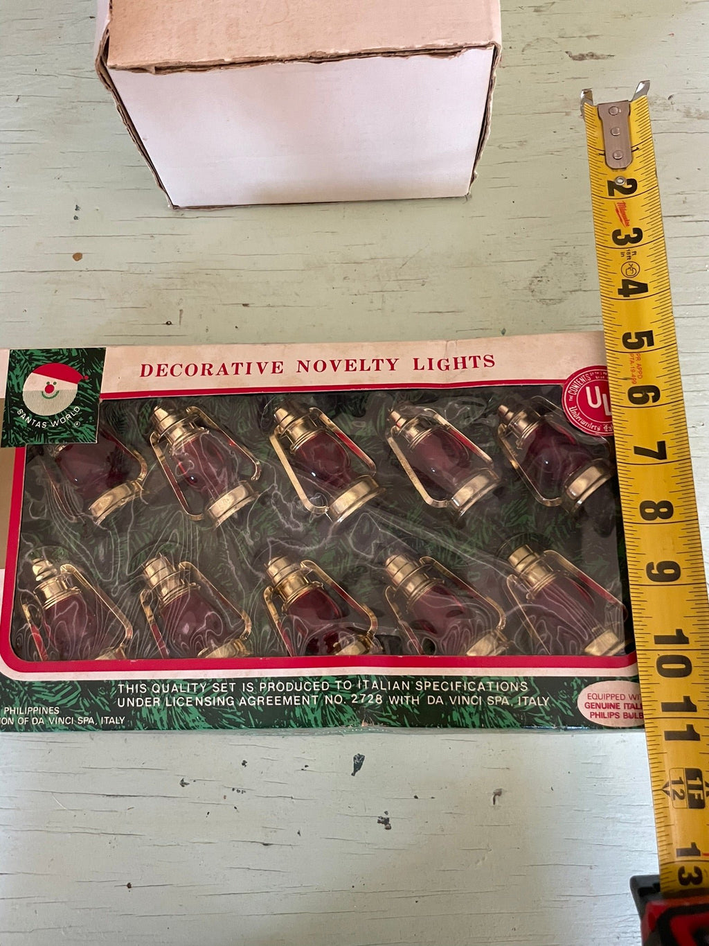 Vintage Lantern Christmas Light Covers - set of 10