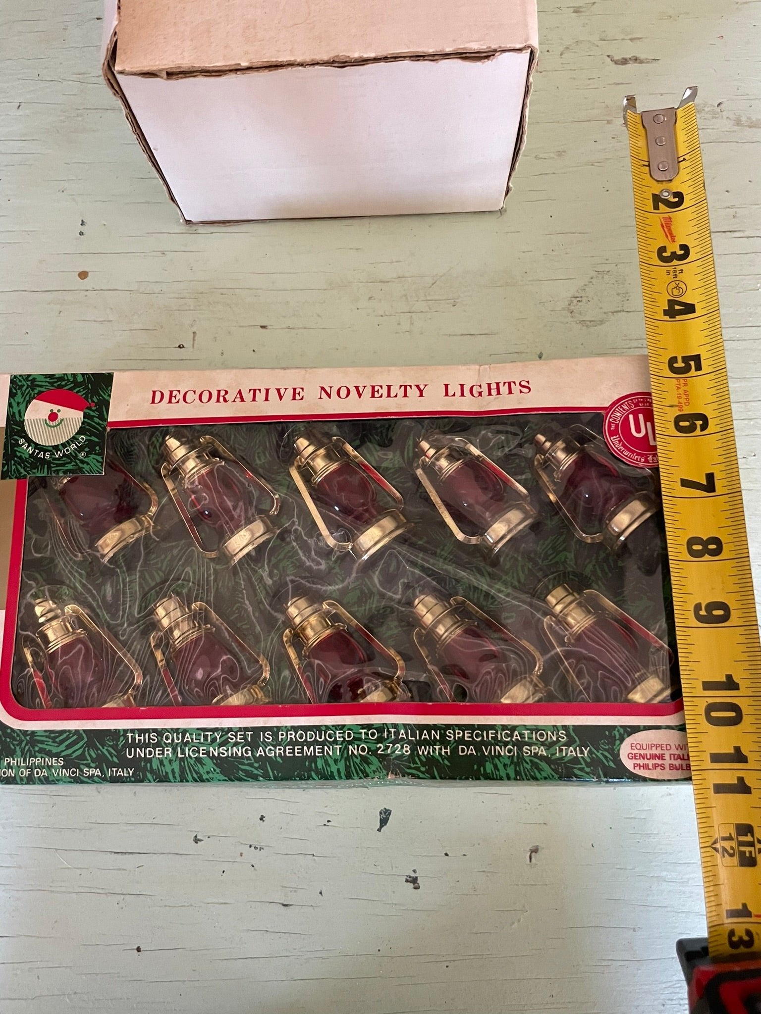 Vintage Lantern Christmas Light Covers - set of 10
