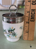 Royal Worchester Porcelain Egg Coddler - Birds