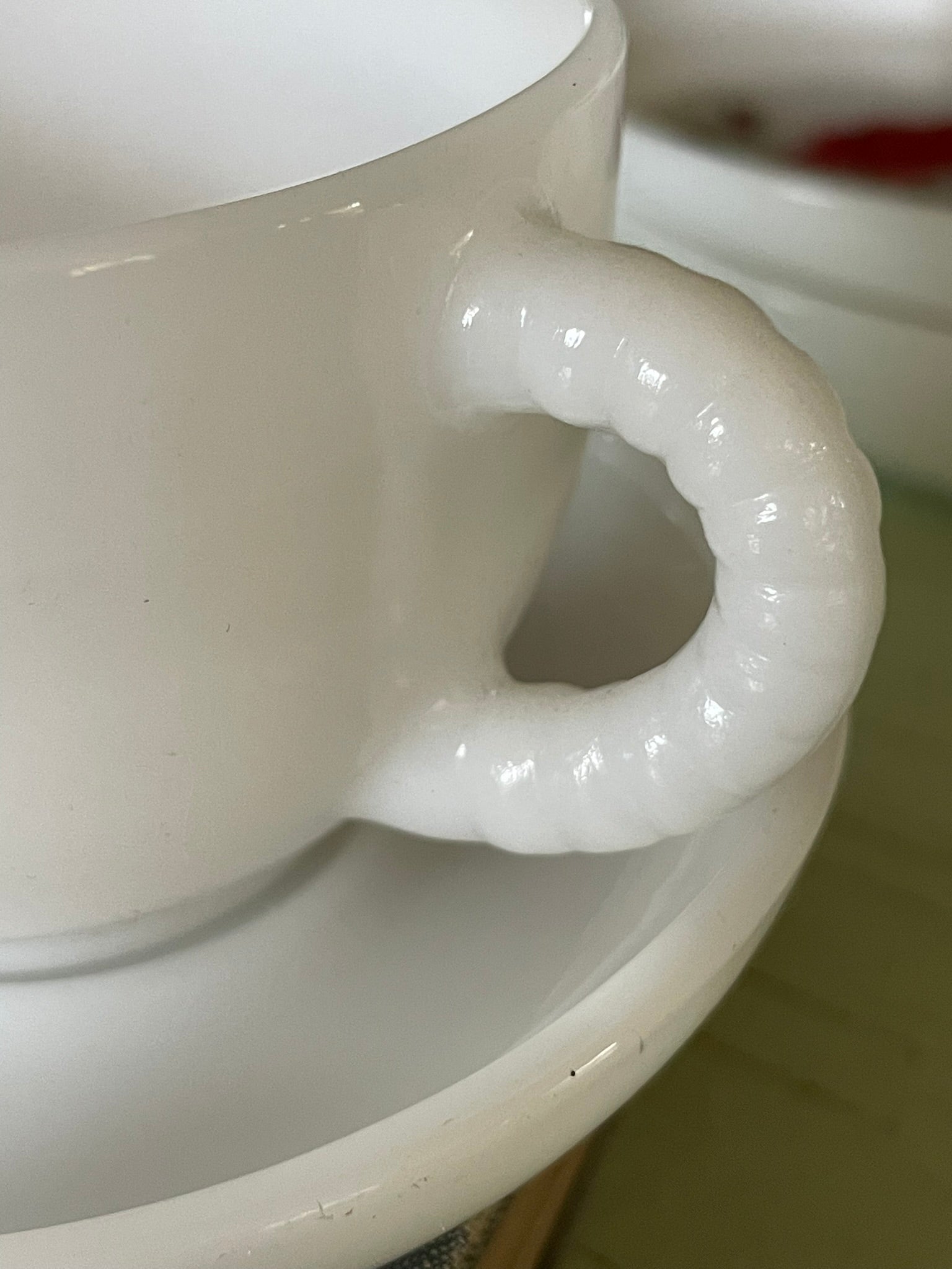 Federal Glass Rosecrest Snack Set – Set of 4