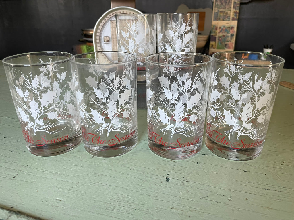 ’Tis the Season Holiday Tumblers– Set of 6