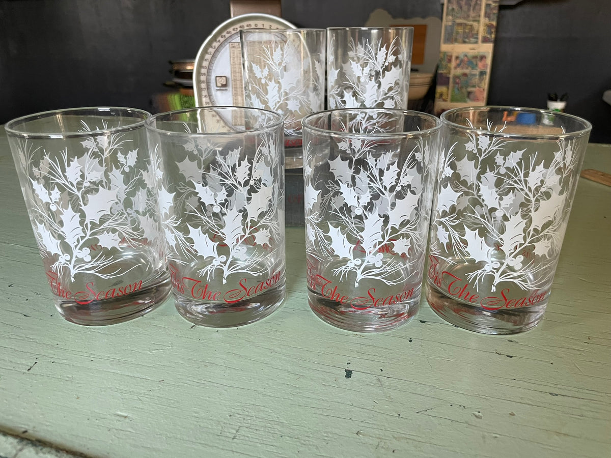 ’Tis the Season Holiday Tumblers– Set of 6