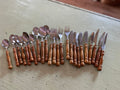 Wood Handled, Stainless Steel Flatware - Made in Taiwan